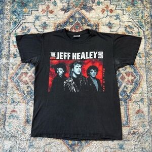 Vintage 1990 Jeff Healey Hell To Pay Band T-shirt Large